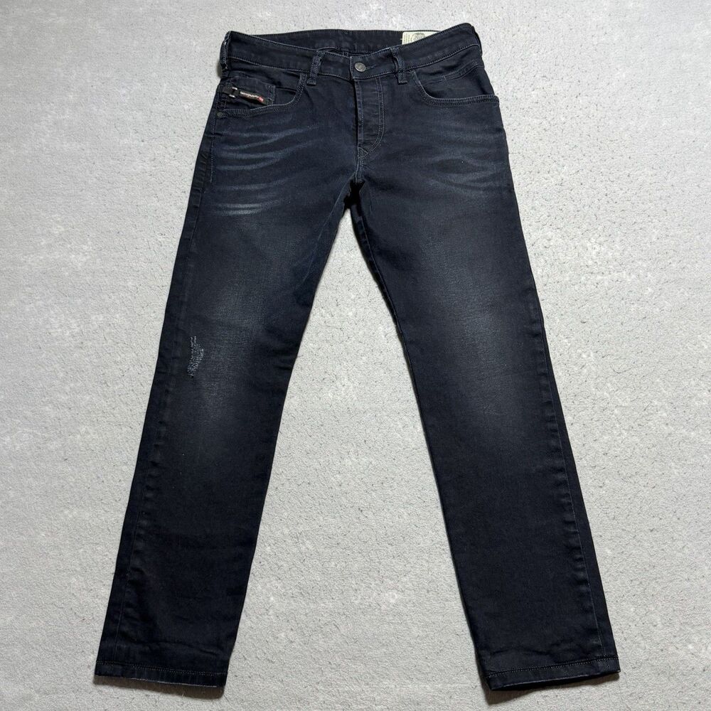 Diesel D-Bazer 0679R Slim Tapered Jeans Men’s W28/L30 Blue Dark Wash Denim